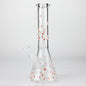 10" Cherry Blossom New Design Glass Beaker Bong