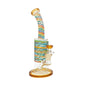 LU-010 - Color Swirl Glass Bong Set