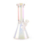 Red Eye Tek | 10" Tall Rainbow Metallic Terminator Finish Hex Top Beaker Tube