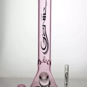 GENIE® 18" - Classic Glass Beaker Bong - With Diamond Bowl
