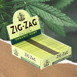 Zig-Zag® Organic Hemp - King Size Rolling Papers (Box of 25)