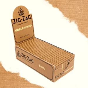 Zig-Zag® Unbleached - Single Wide Rolling Papers (Box of 25)