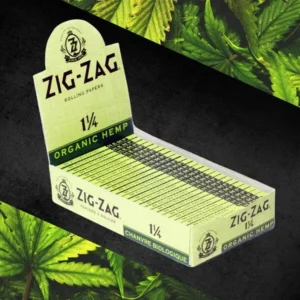 Zig-Zag® Organic Hemp - 1 1/4 Rolling Papers (Box of 25)