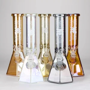 WENEED® - 12" Crystal Pyramid - Glass Beaker Bong