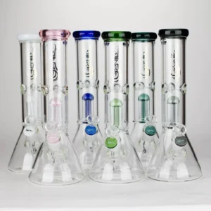 GENIE® 12" - Classic Glass Beaker Bong - With Tree Percolator