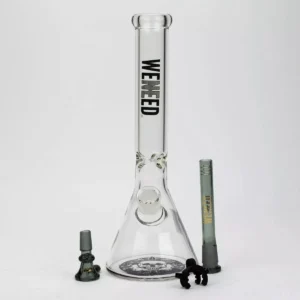 WENEED® 12" - Classic Glass Beaker Bong