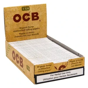 OCB Organic Hemp - 1¼ Rolling Paper - 25 Pack
