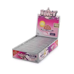 Juicy Jay's - 1¼ Superfine Rolling Papers - STICKY CANDY  - 24 Packs