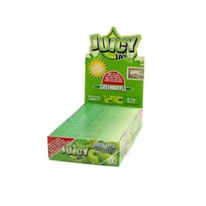 Juicy Jay's - 1¼ Rolling Papers - GREEN APPLE - 24 Packs