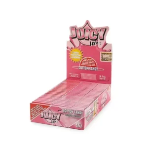 Juicy Jay's - 1¼ Rolling Papers - COTTON CANDY - 24 Packs