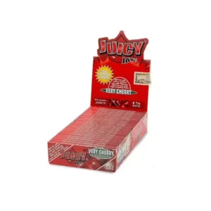 Juicy Jay's - 1¼ Rolling Papers - VERRY CHERRY - 24 Packs