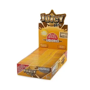 Juicy Jay's - 1¼ Rolling Papers - LIQUORICE - 24 Packs