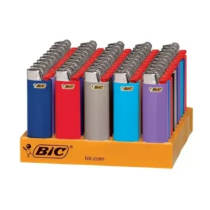 BIC Lighter - Regular Series - Classic Disposable Lighters (Pack of 50)