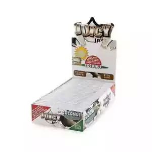 Juicy Jay's - 1¼ Rolling Papers - COCONUT - 24 Packs